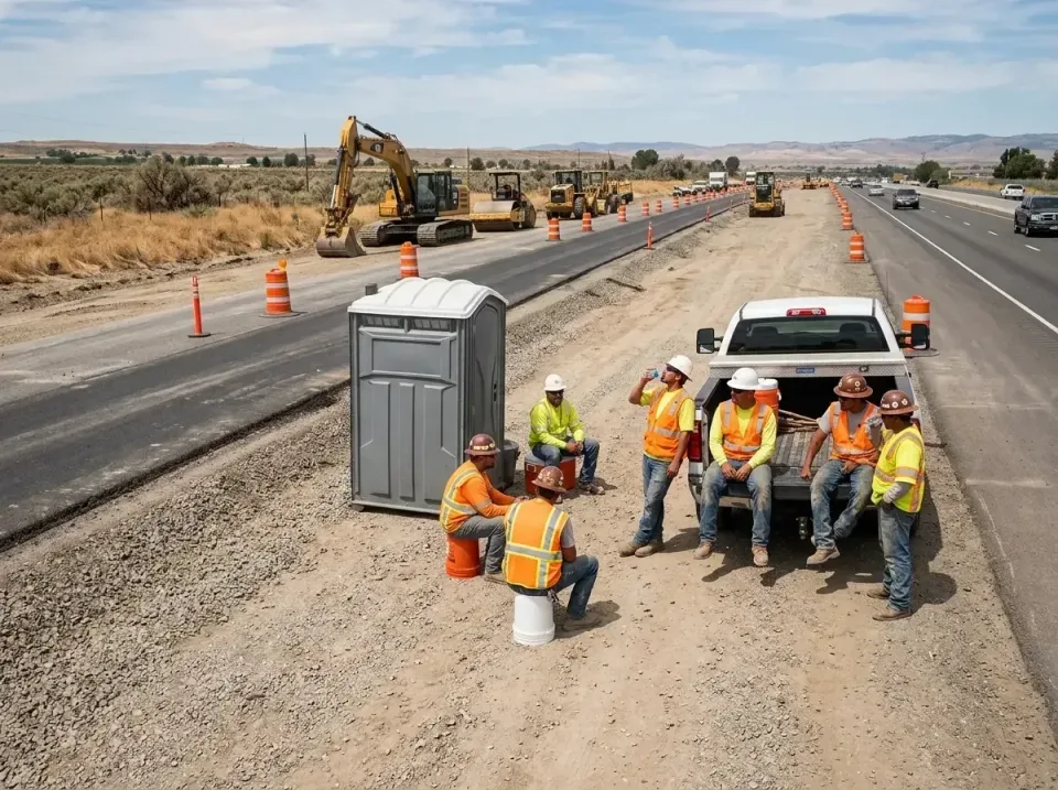 highway-road-construction-crew-007 — frequently asked questions, Porta Potty and Restroom Rentals in Marriott-Slaterville, UT